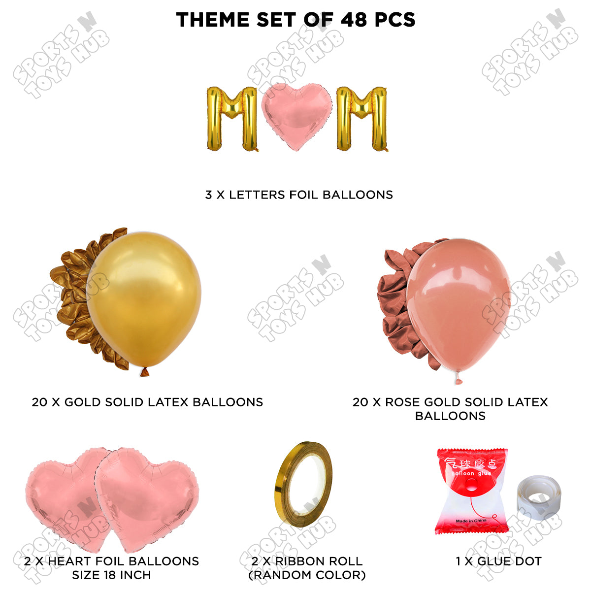 M♡m Foil Letter Garland Theme Collection