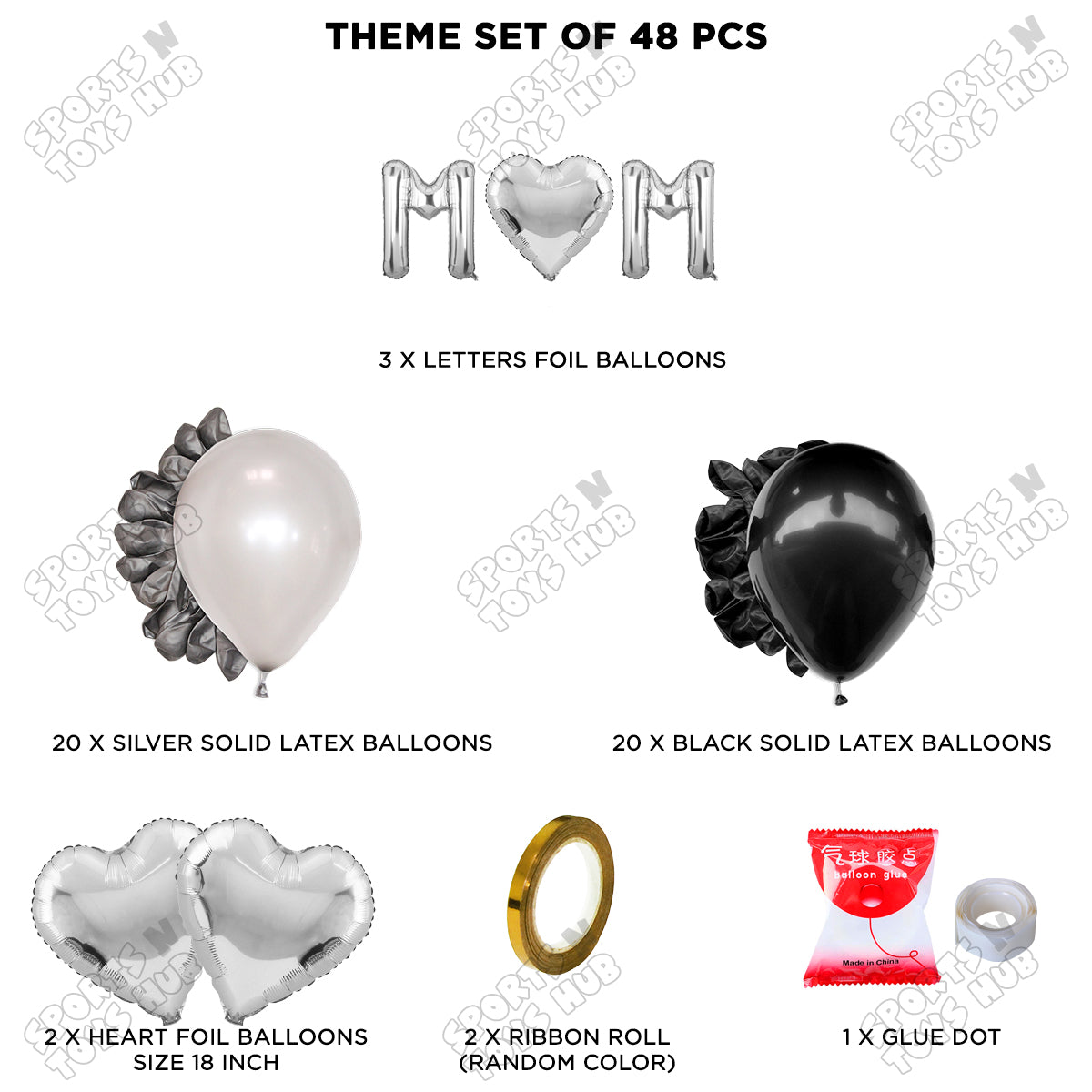 M♡m Foil Letter Garland Theme Collection