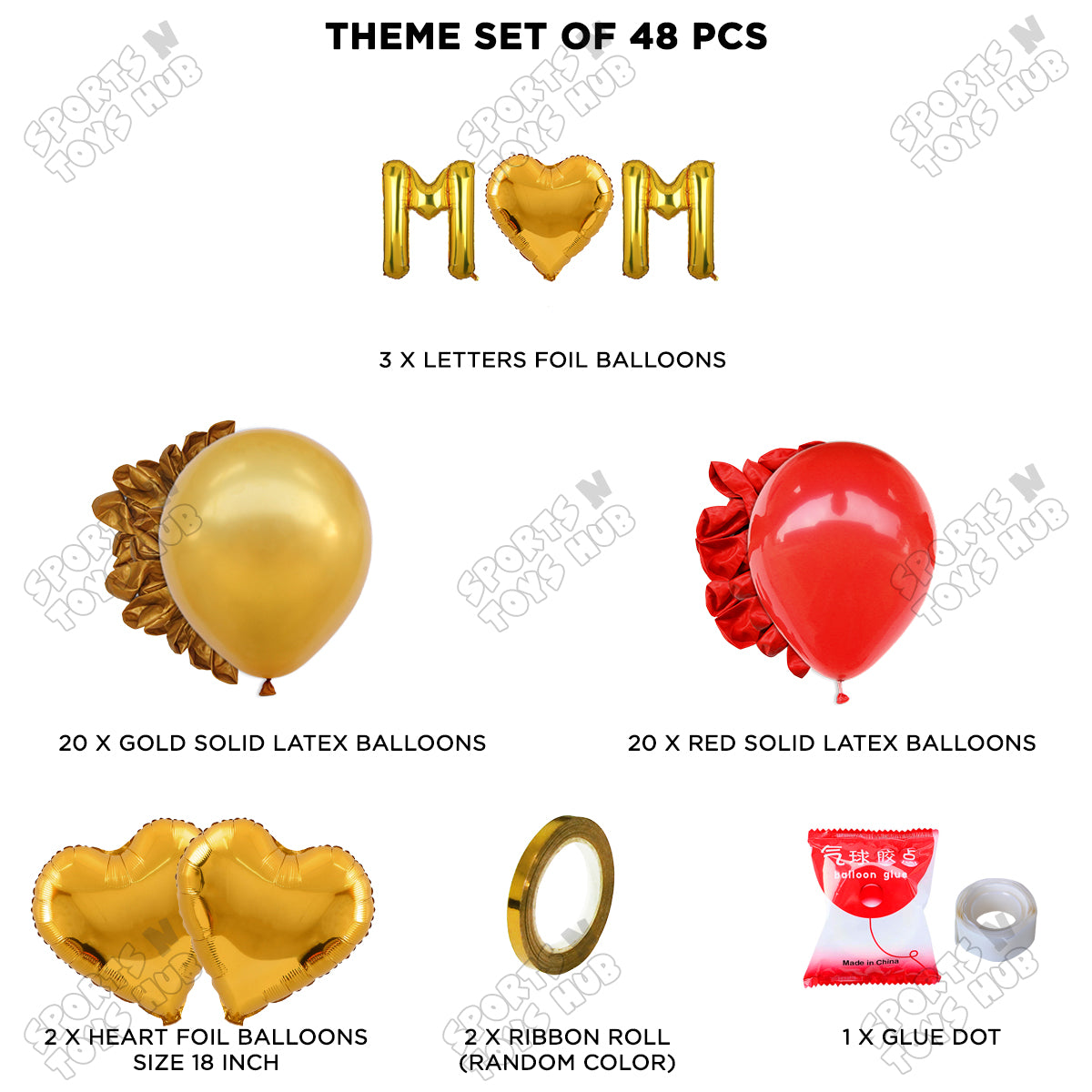 M♡m Foil Letter Garland Theme Collection