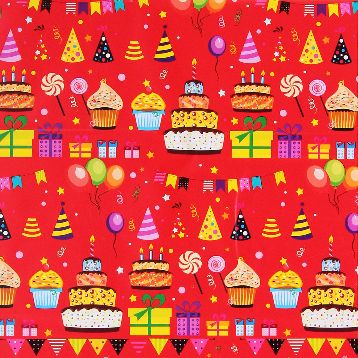 Party Elements Style Gift Wrapping Paper Sheets