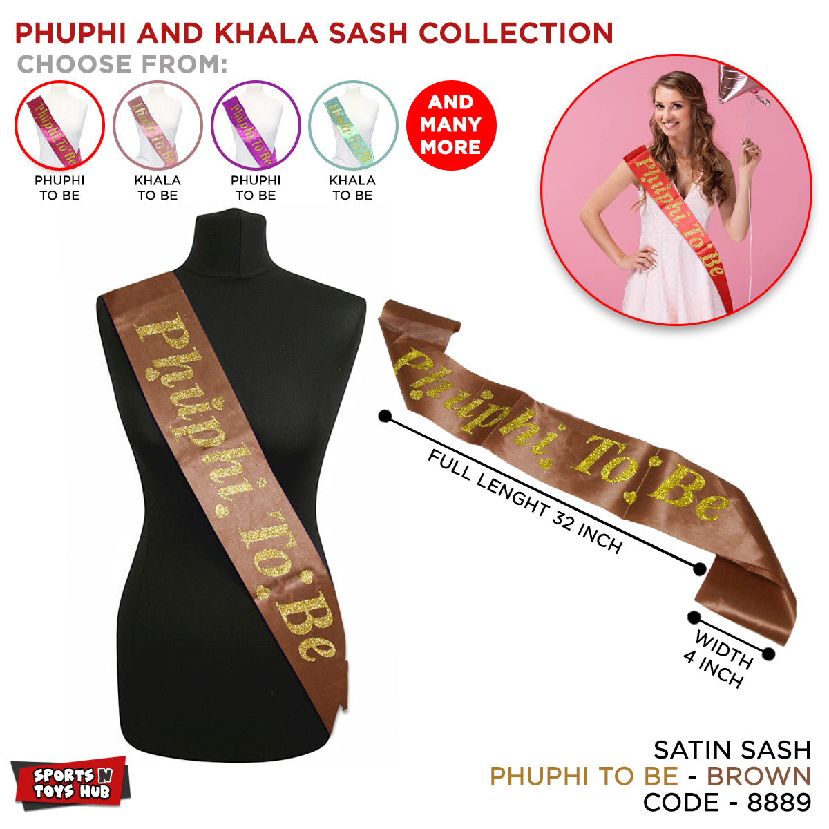 Phuphi To Be Sash Collection