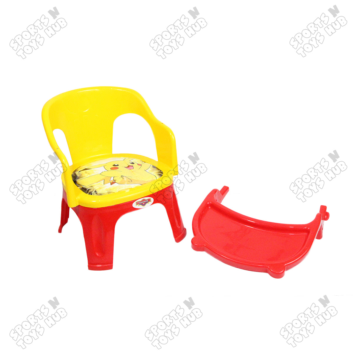 Pikachu Cartoon Printed Infant Dinning Chair