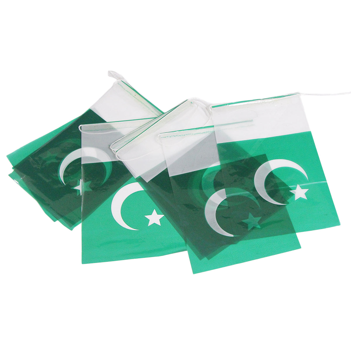 Pakistan Plastic Garland Flag Banner
