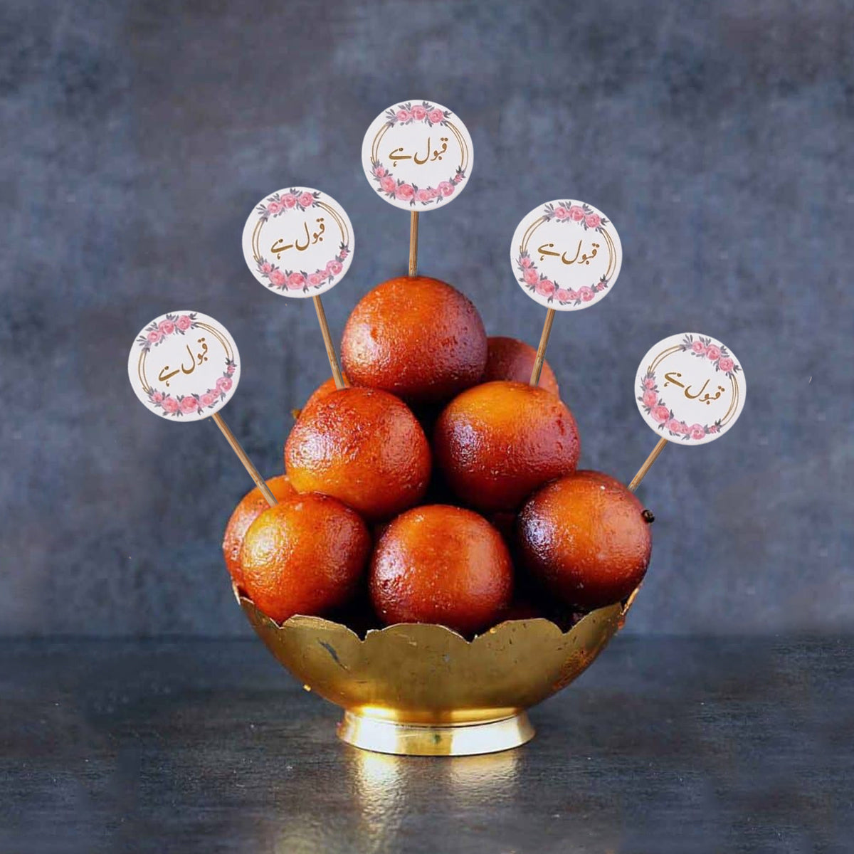 Qabool Hai Sweet & Cup Cake Toppers - Pack Of 10