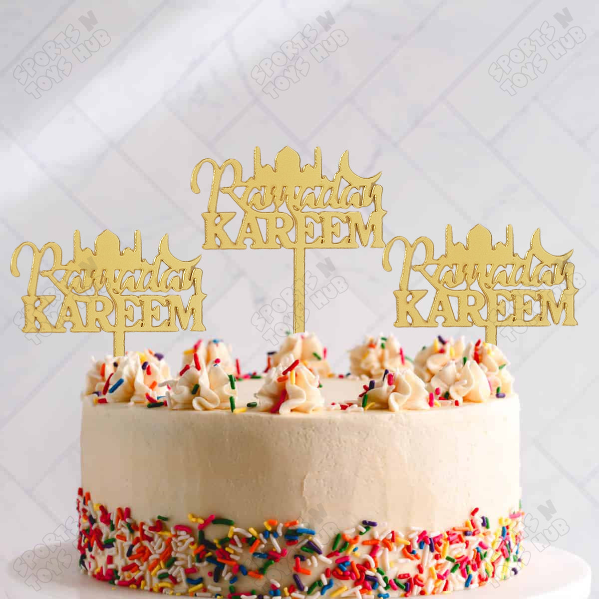 Ramadan Kareem Acrylic Sweet Topper