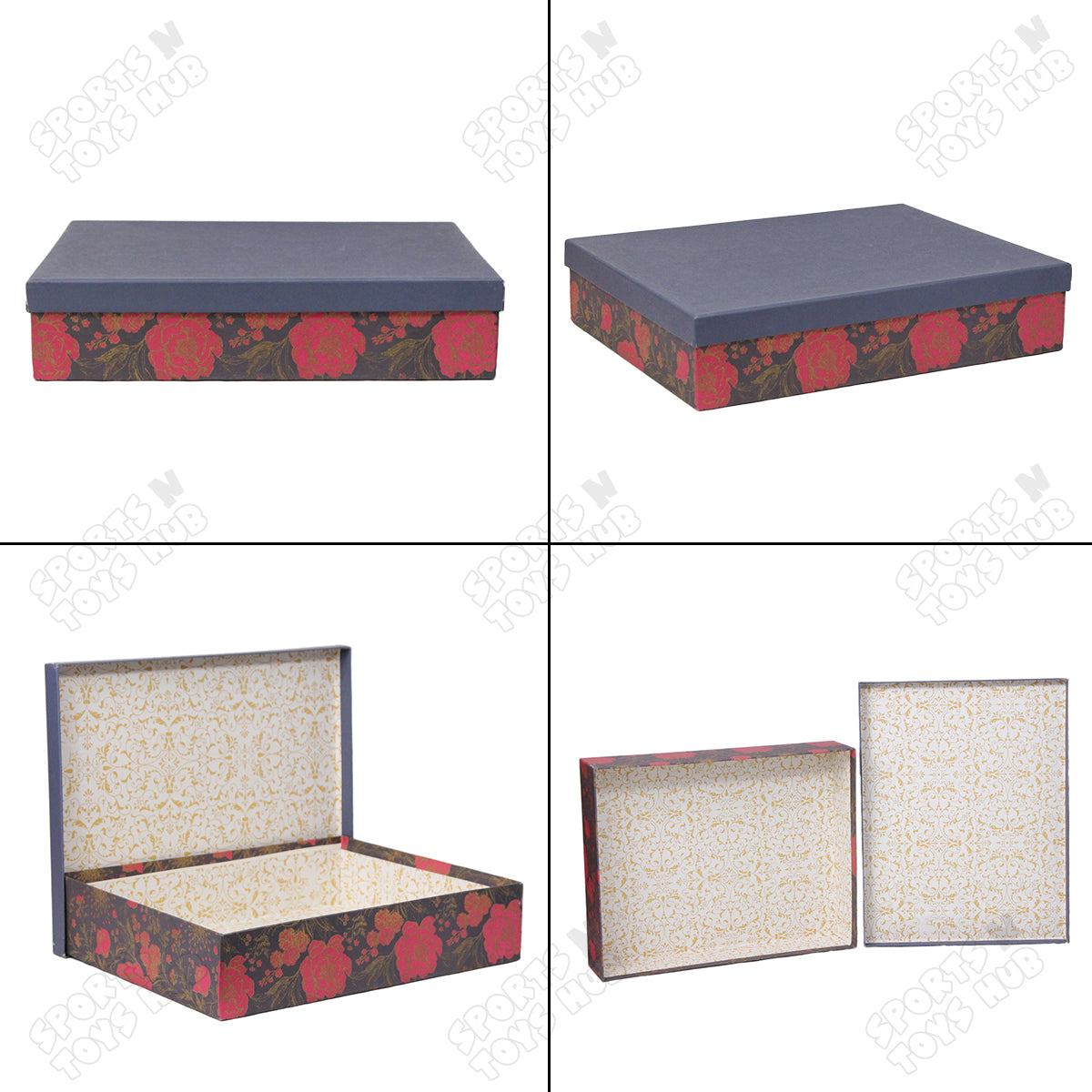 Floral Rose Printed Premuim Gift Boxes