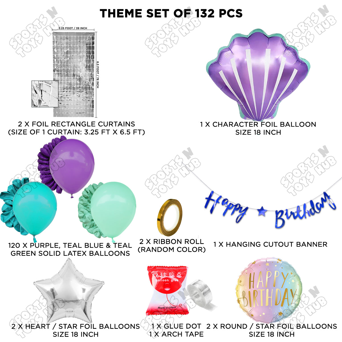 Sea Shell Cursive Banner Arch Theme Collection