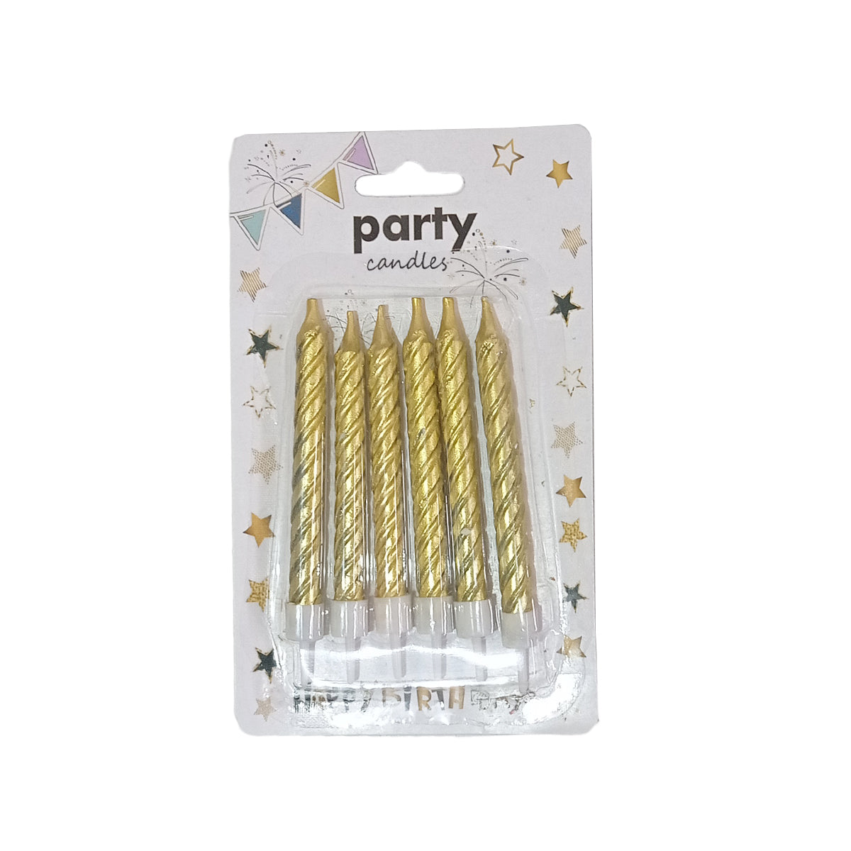 Flammable Spiral Style Candles