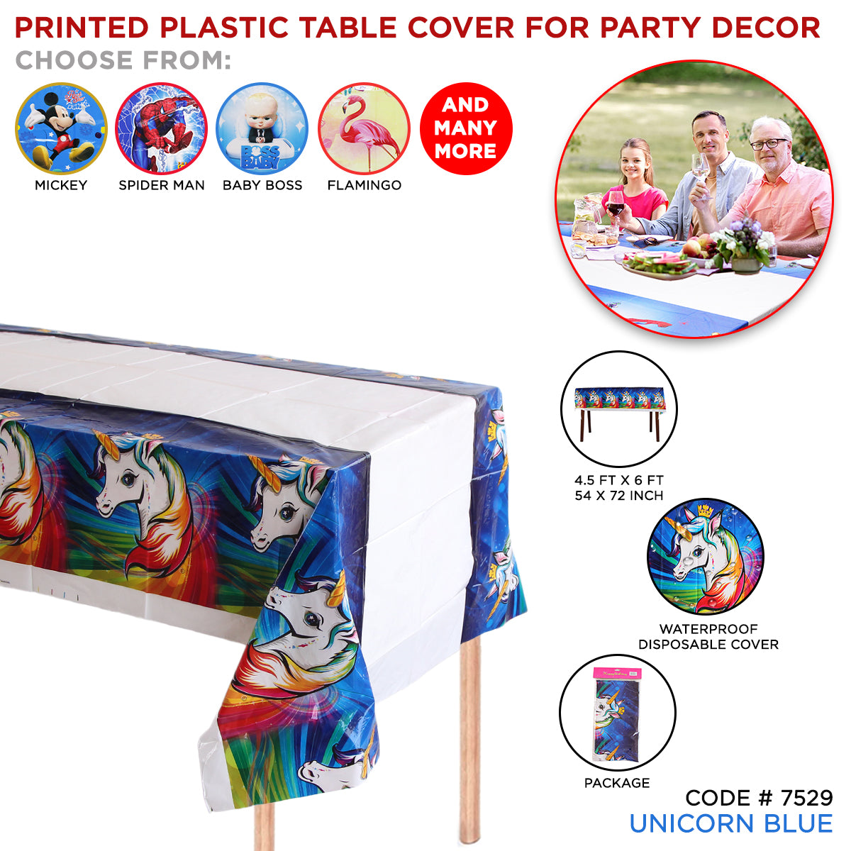 Unicorn Table Cover Collection