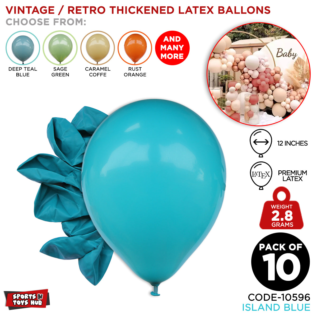 First Tooth Latex Balloons Collection