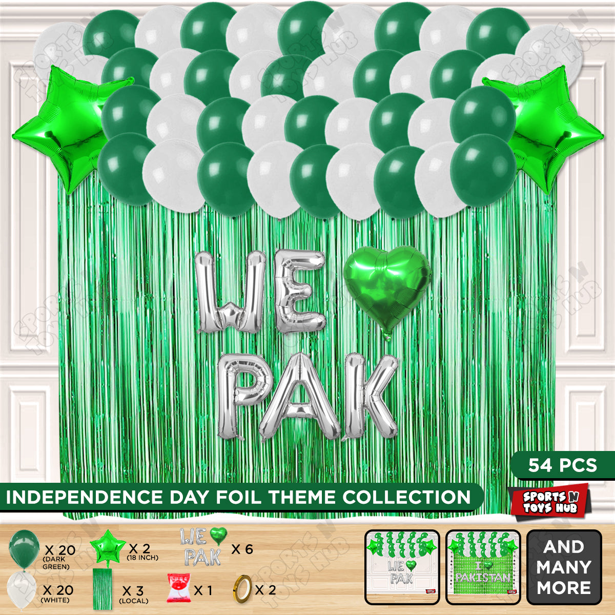 We ♡ Pak Foil Letters Theme Collection
