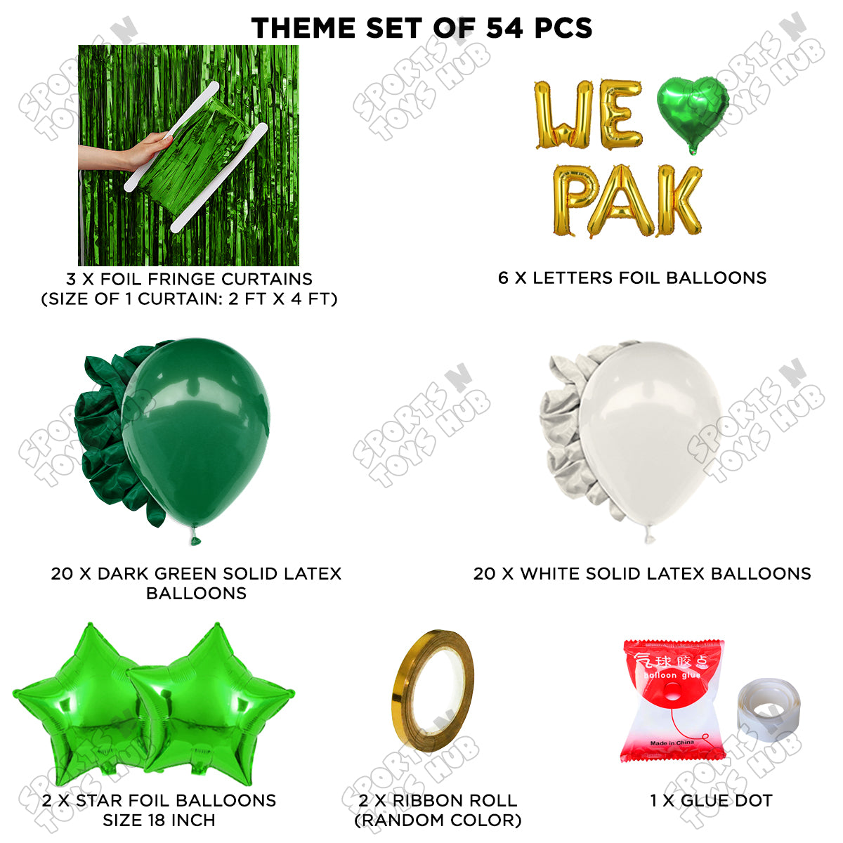We ♡ Pak Foil Letters Theme Collection