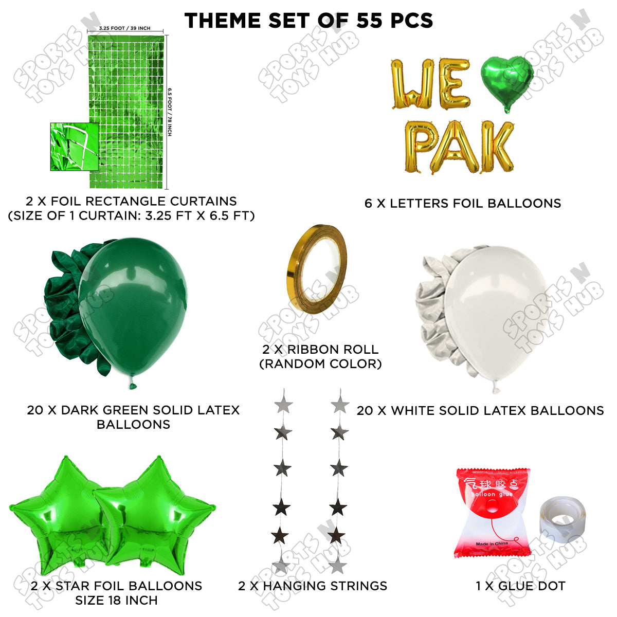 We ♡ Pak Foil Letters Theme Collection
