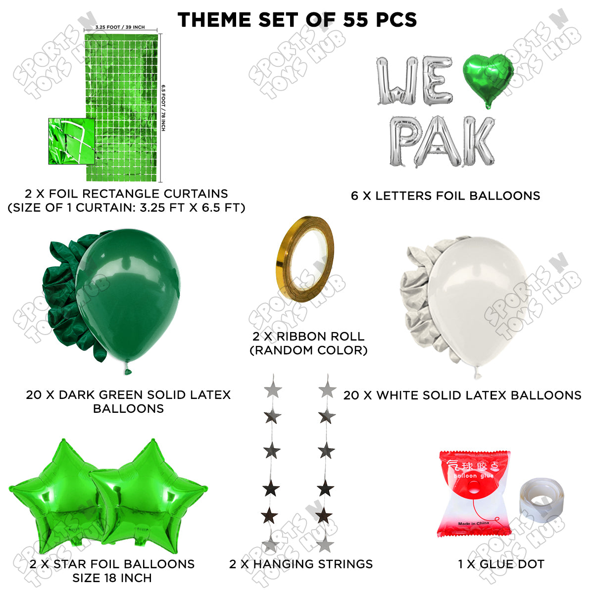 We ♡ Pak Foil Letters Theme Collection