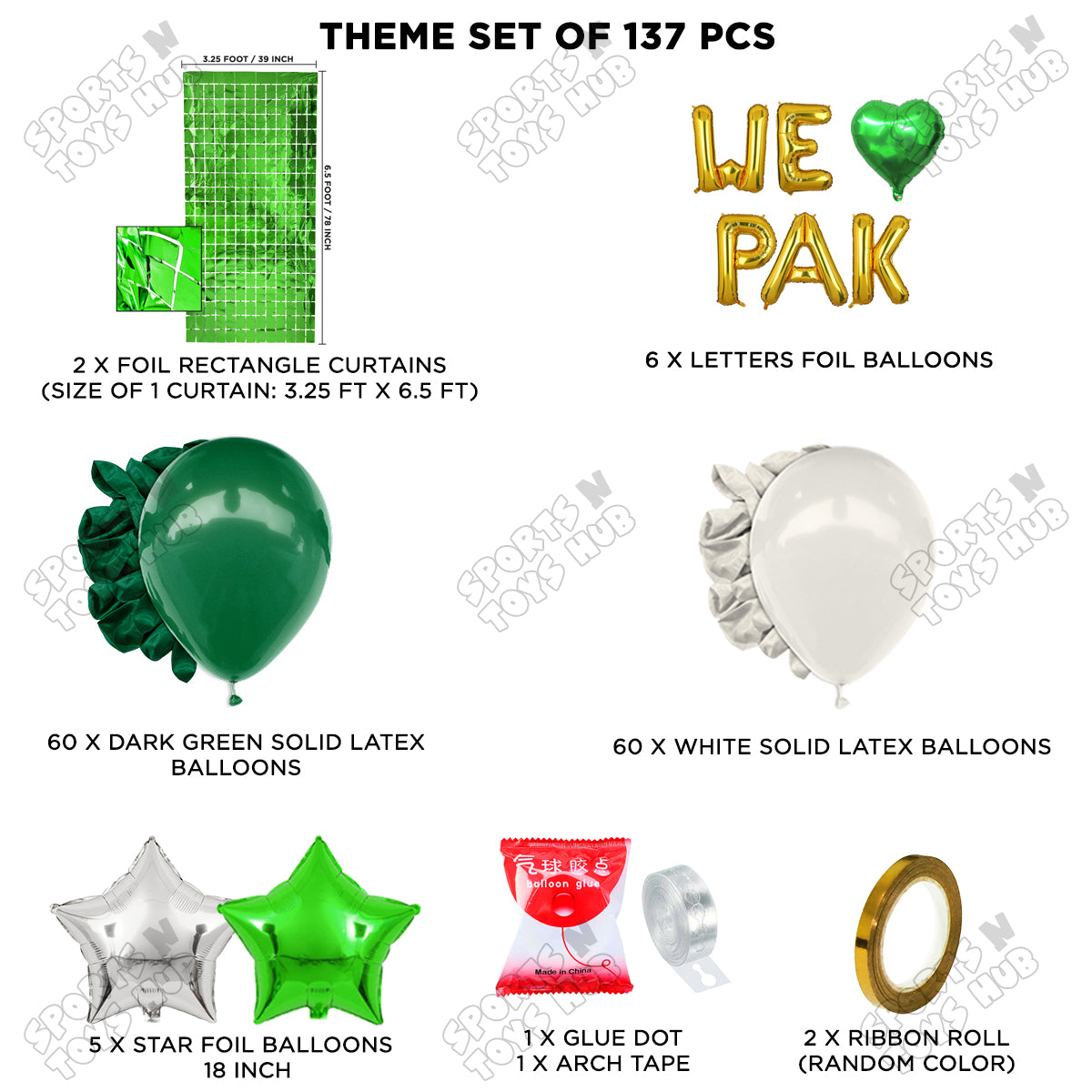 We ♡ Pak Foil Letters Theme Collection