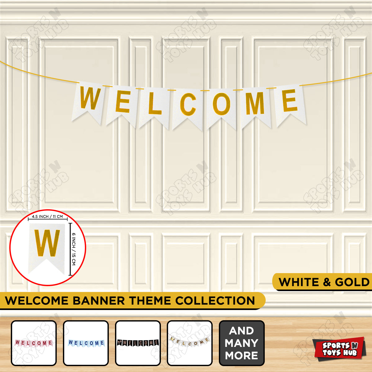 Welcome Card Banner Collection