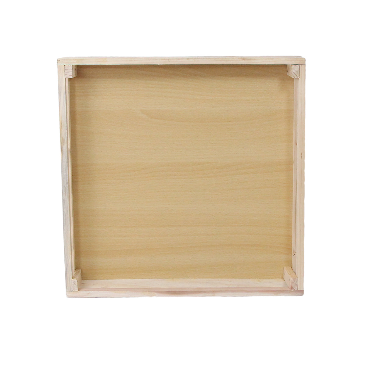 Set Of 5 - Wooden Crate Basket