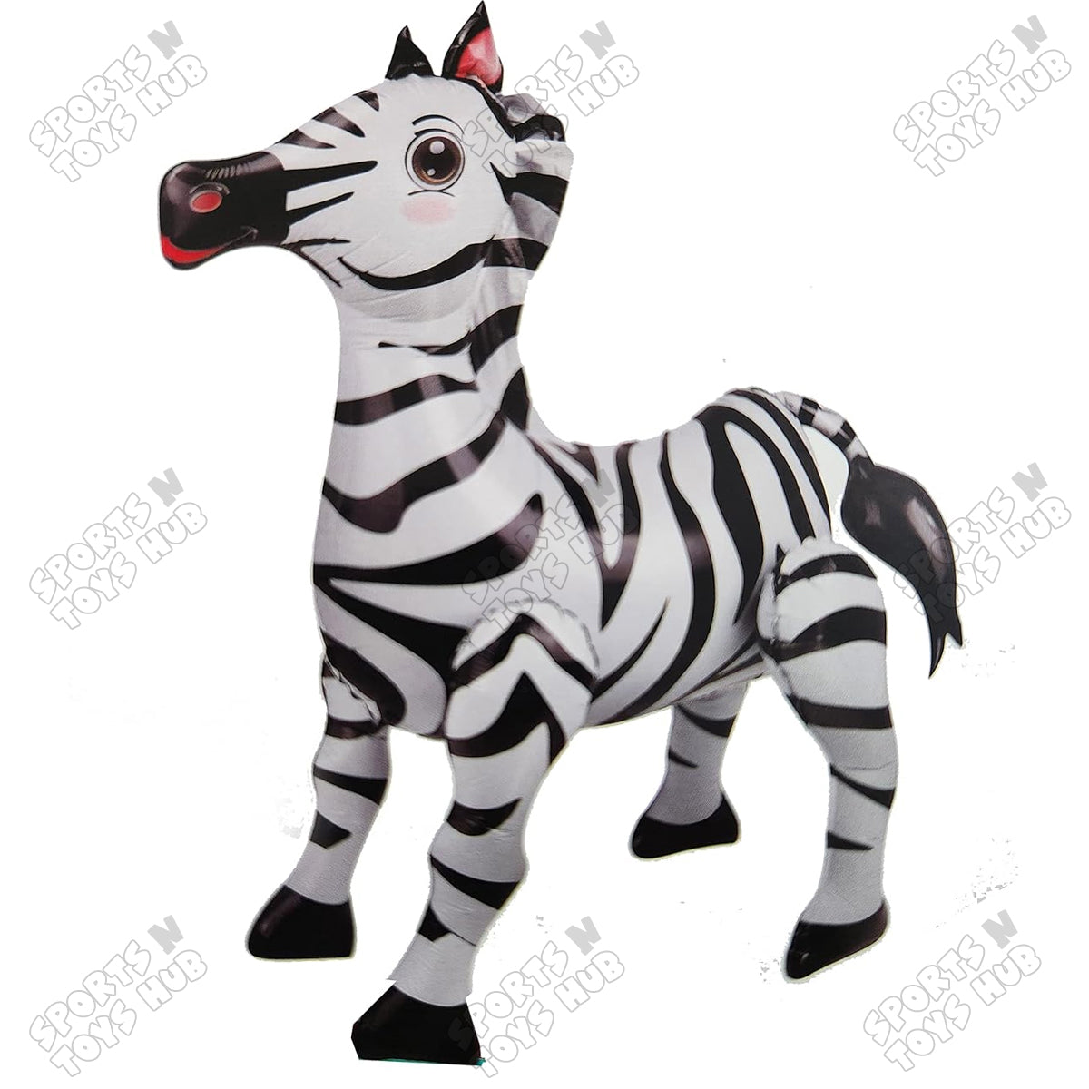 4D Zebra Foil Balloon 75x58 CM