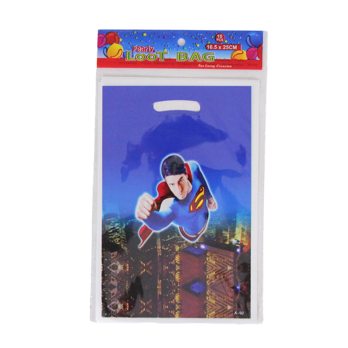 Super M@n Goodies Gift Bags - 10 Pcs