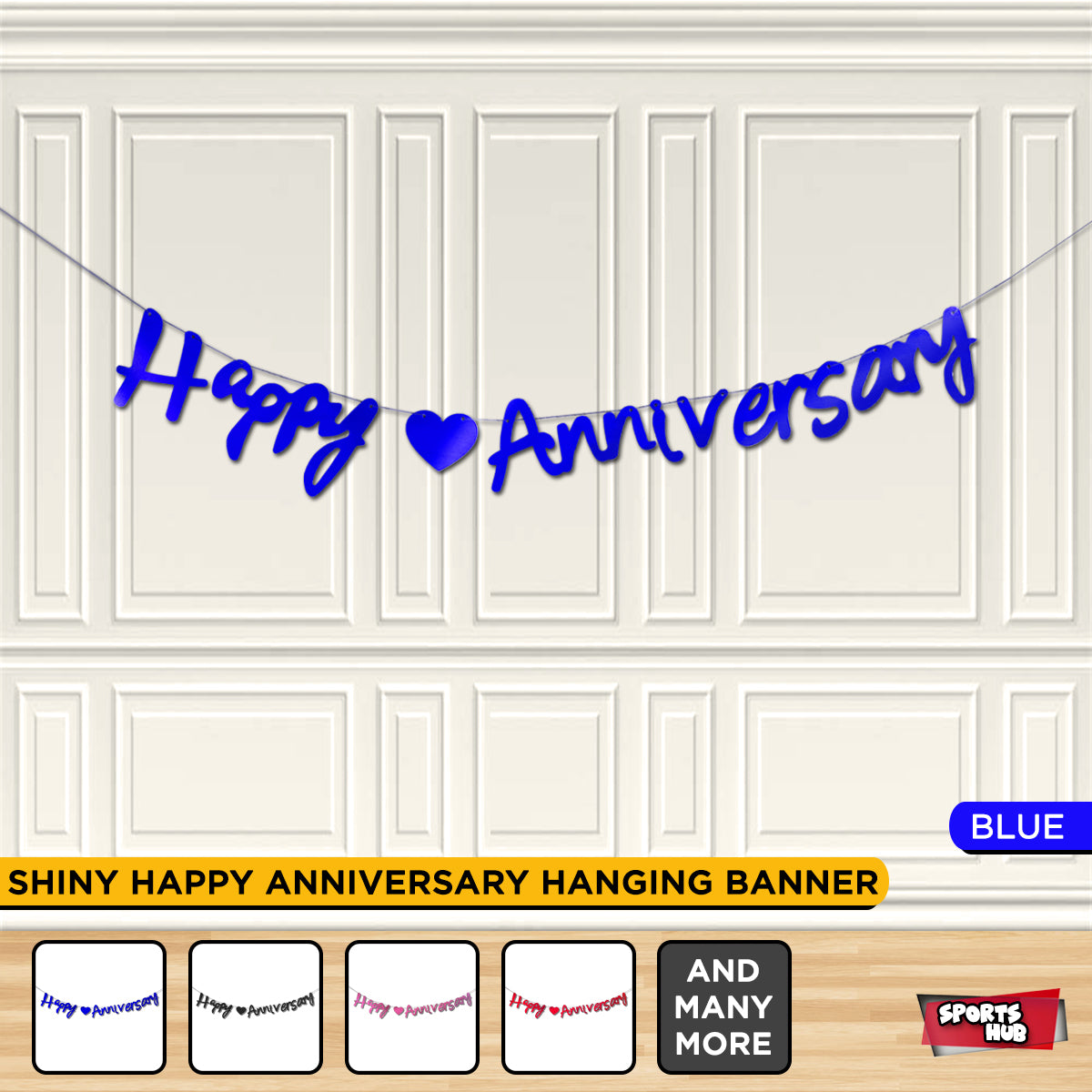 Happy Anniversary Cutout Banner Collection
