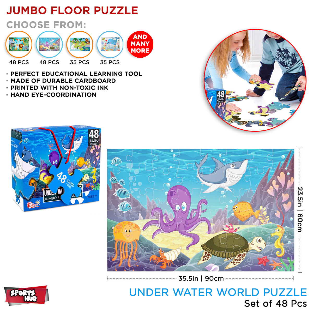 Jumbo Floor Puzzle Collection