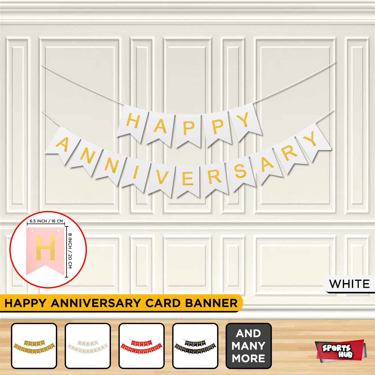 Happy Anniversary Card Banner Collection