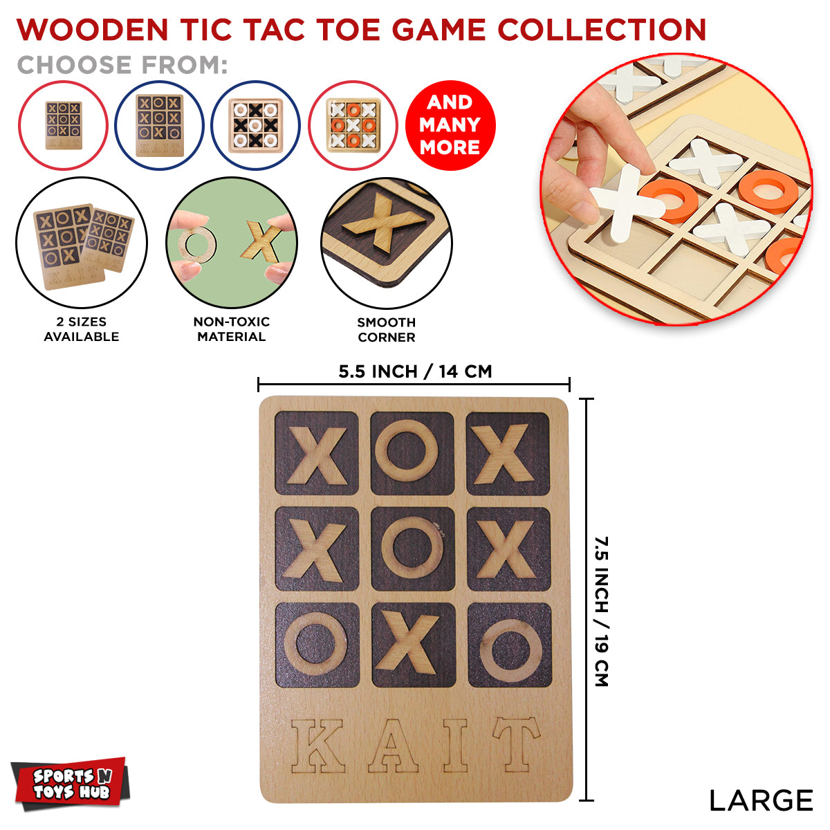 Tic Tac Toe Game Set