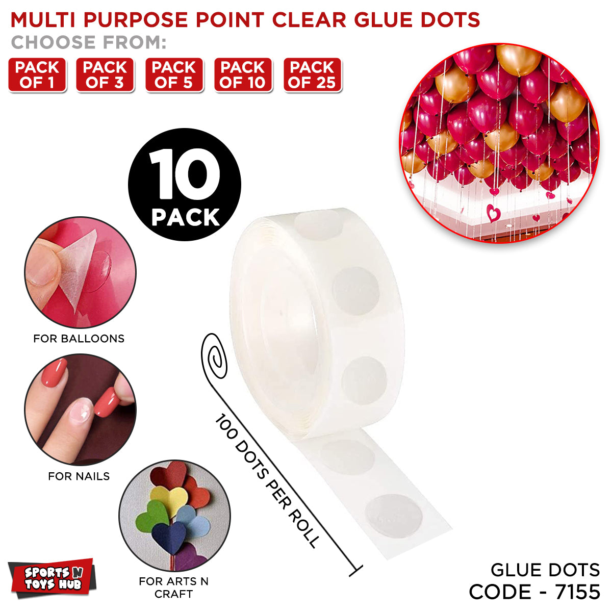 Balloon Glue Dot Collection