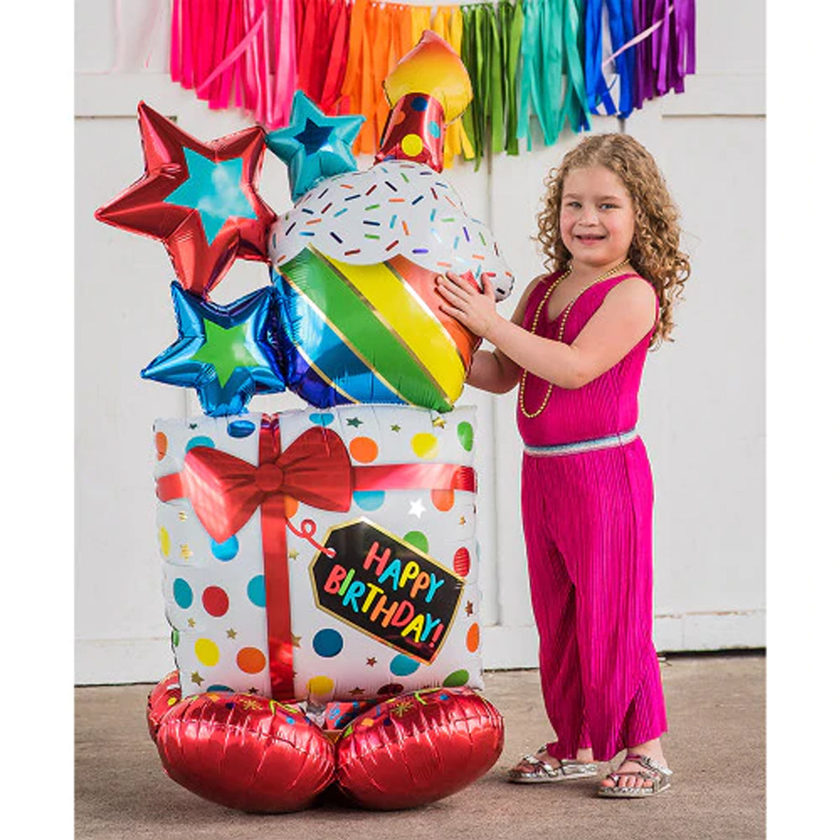 Cake Shape Foil Balloon Collection