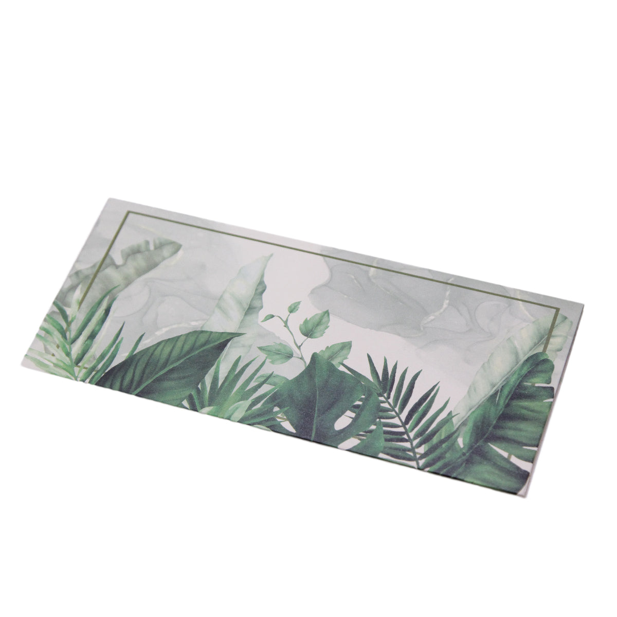 Printed Leaf Pattern Money Envelope