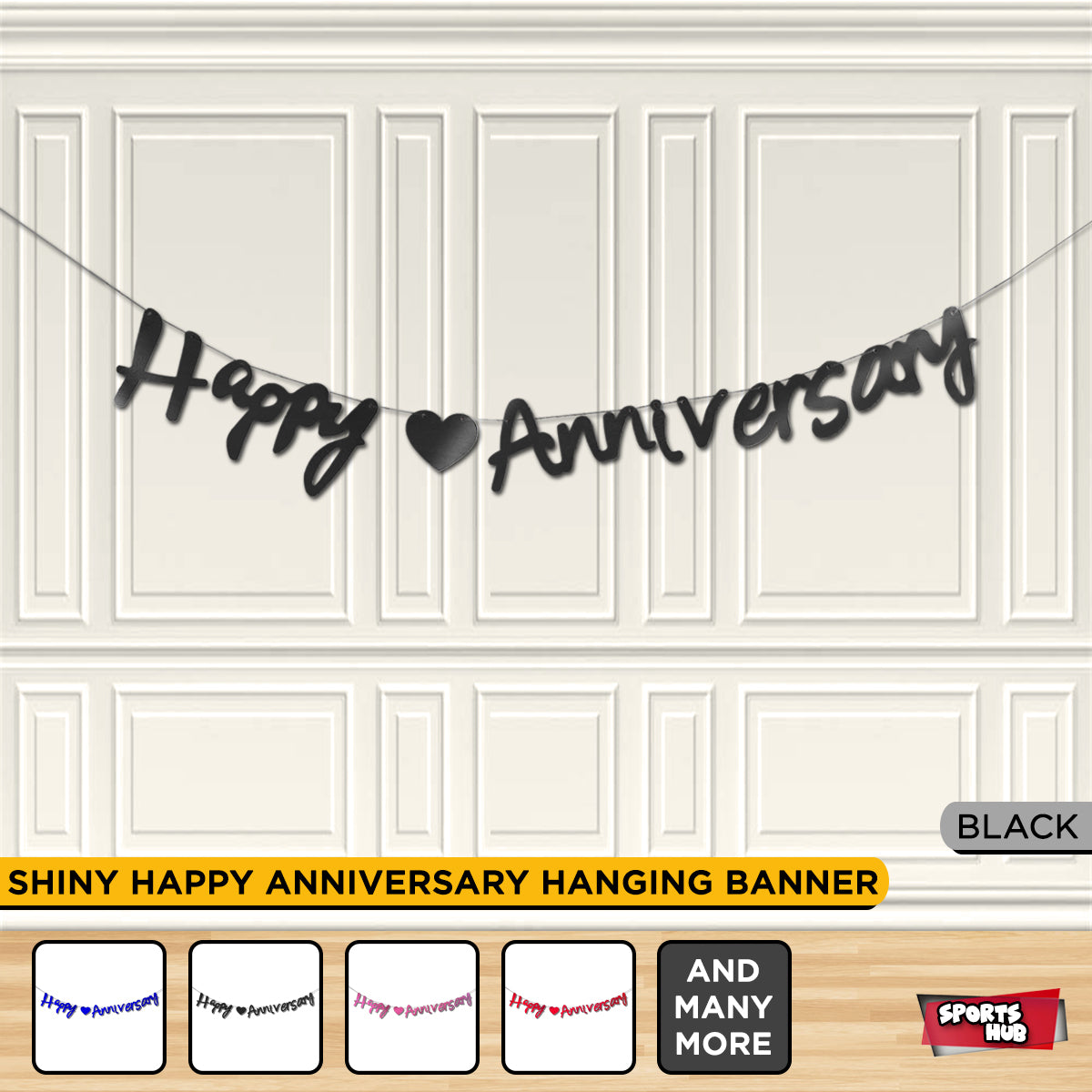 Happy Anniversary Cutout Banner Collection