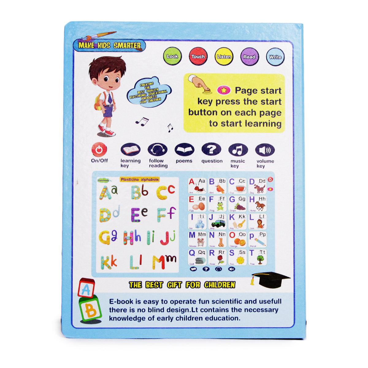 English Learning & Education E Book For Toddlers & Kids, Electronic Educational Book