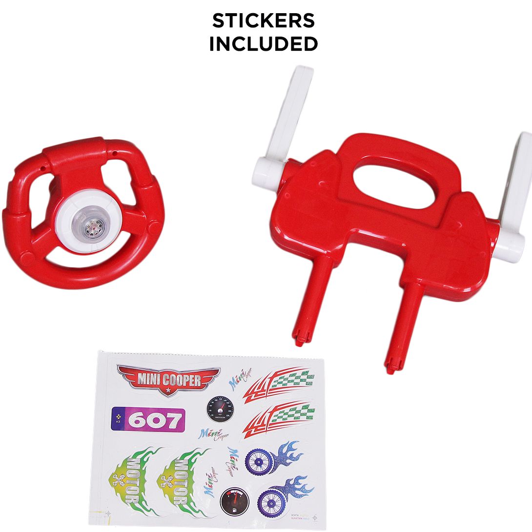 Mini Cooper Ride On Toddler Buggy Car