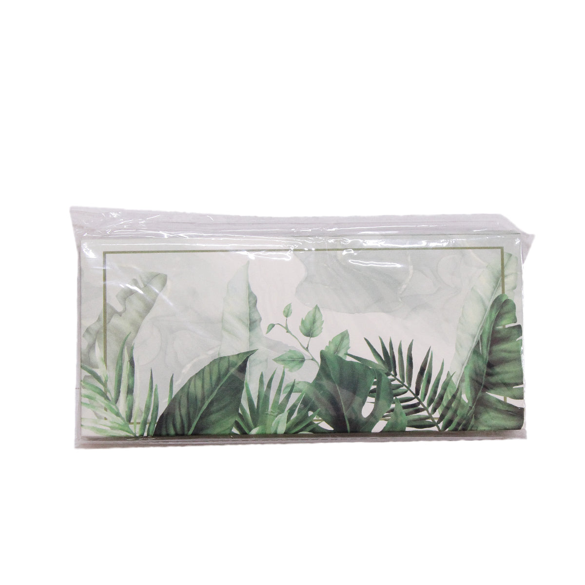 Printed Leaf Pattern Money Envelope