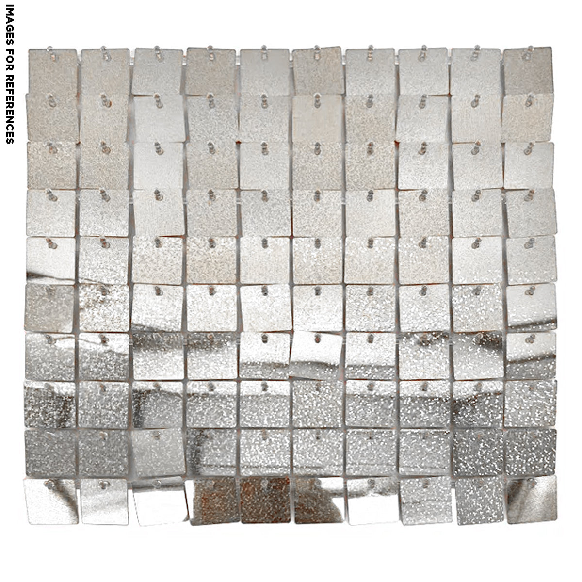 Shimmer Wall Panels - Silver