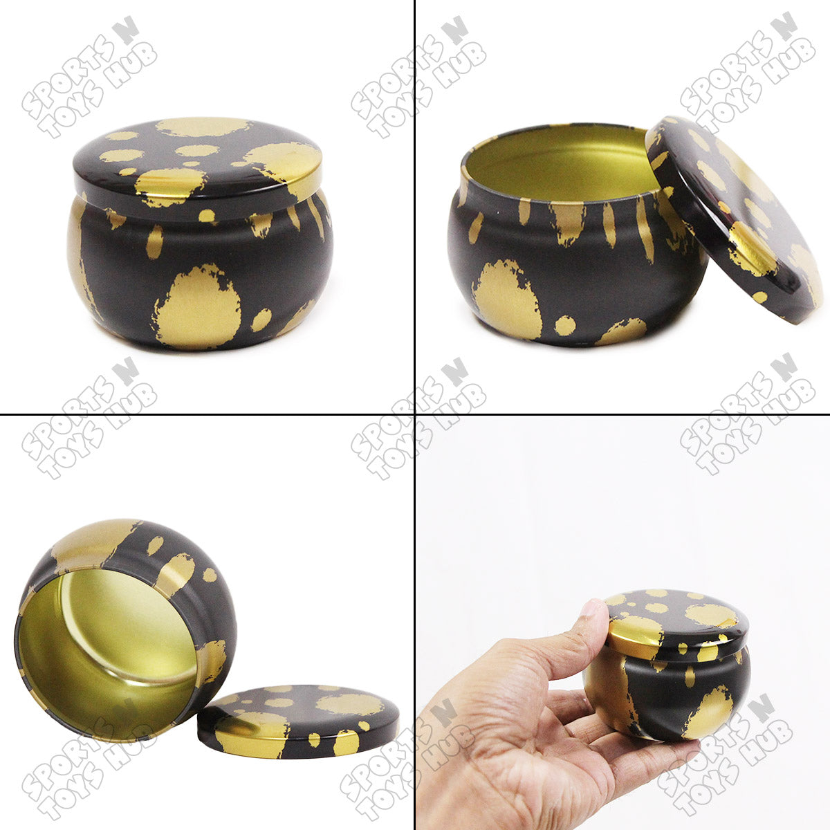Tin Dot Pattern Multipurpose Box