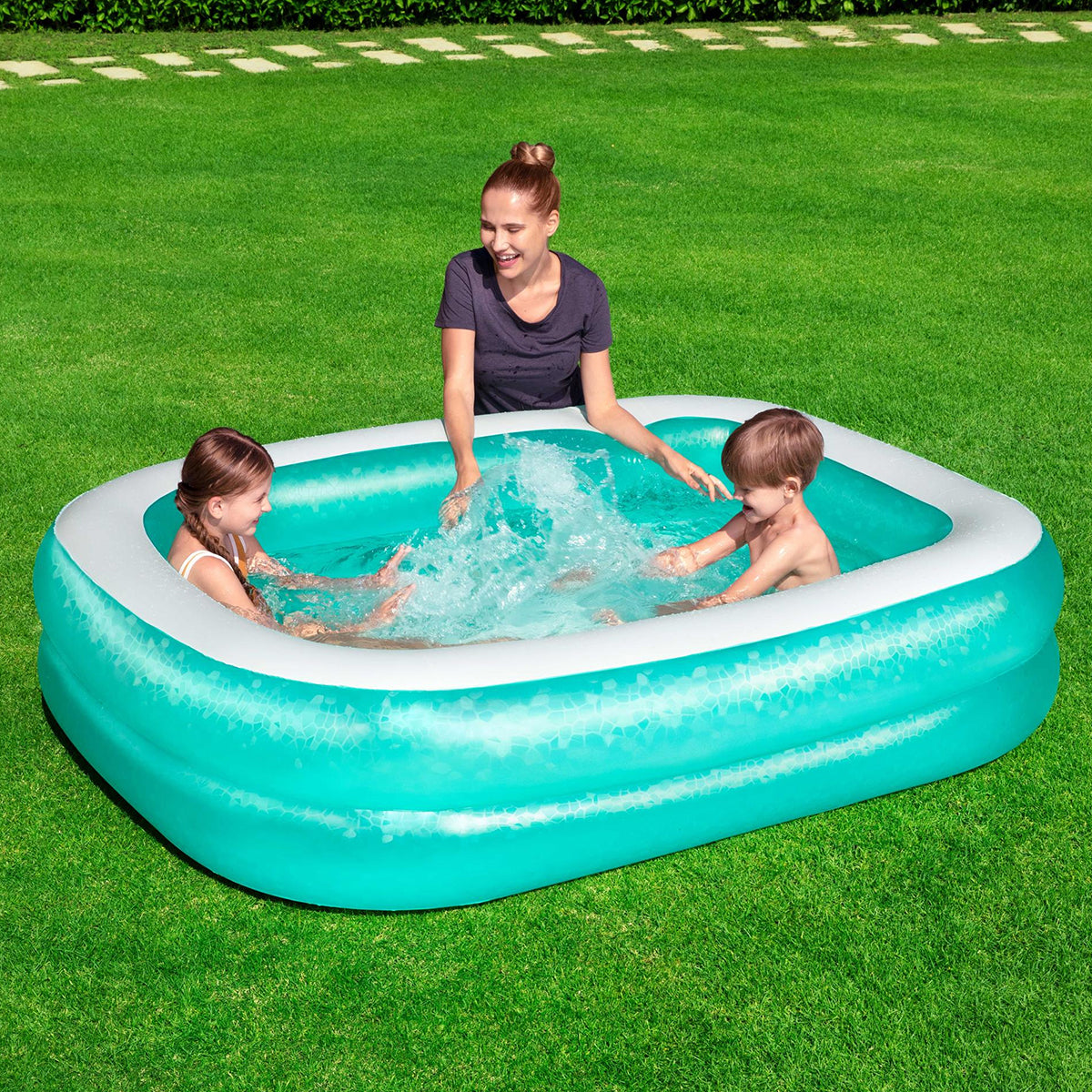 Inflatable Oval Rectangle Pool - 54005