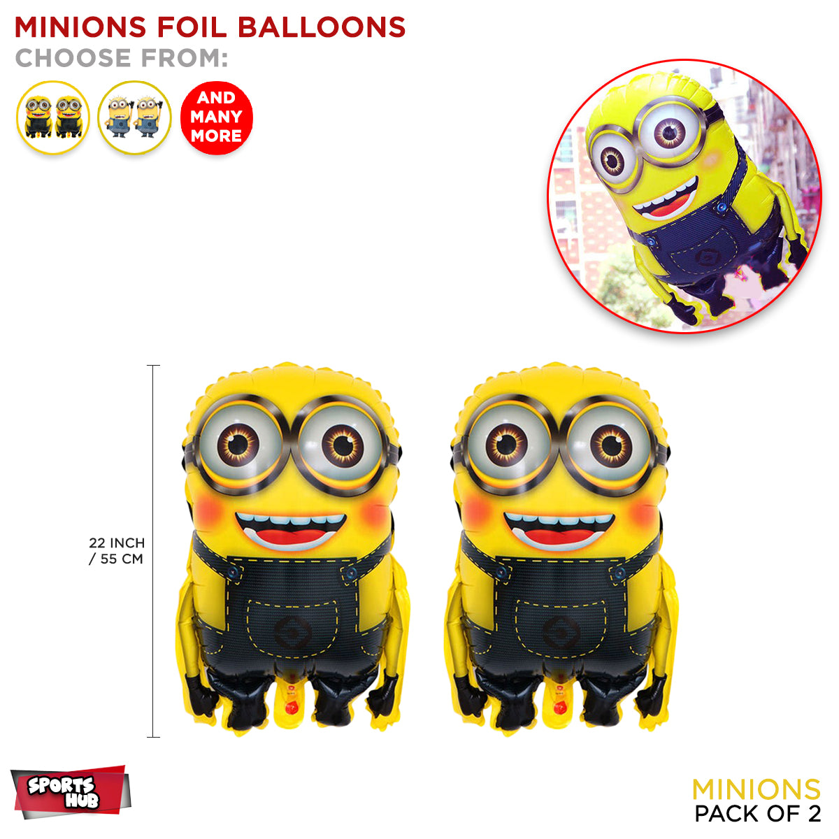 M_i_n_i_o_n_s Foil Balloon Collection