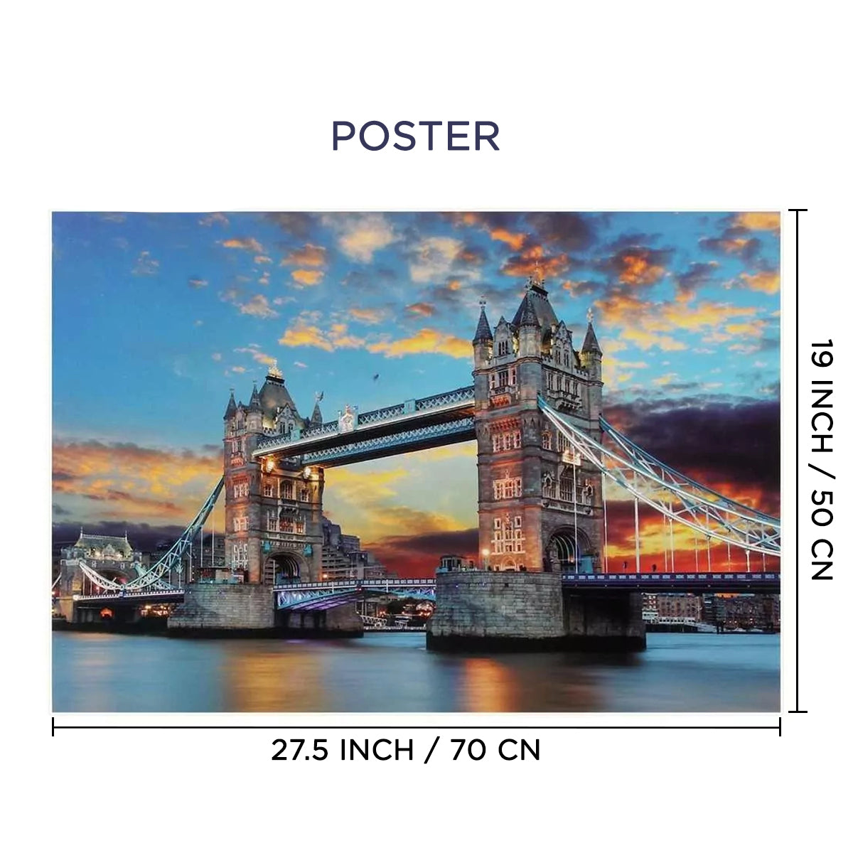 1000 Pcs Jumbo Tower Bridge Jigsaw Puzzles