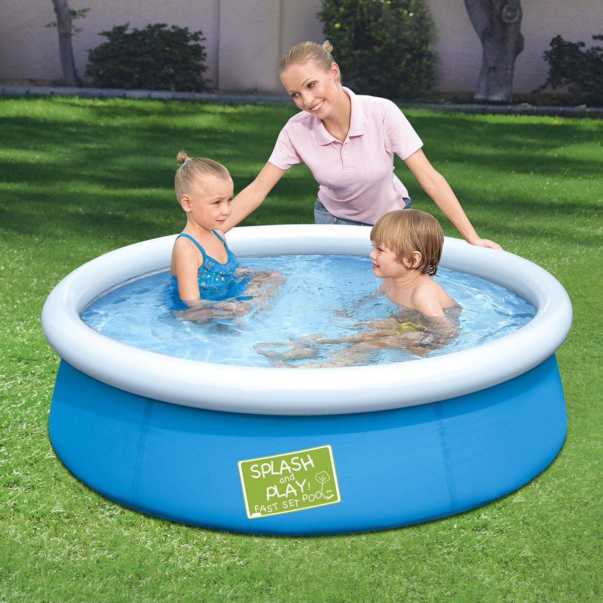 5 Ft Bestway Inflatable Fast Set Swimming Pool For Kids - 57241