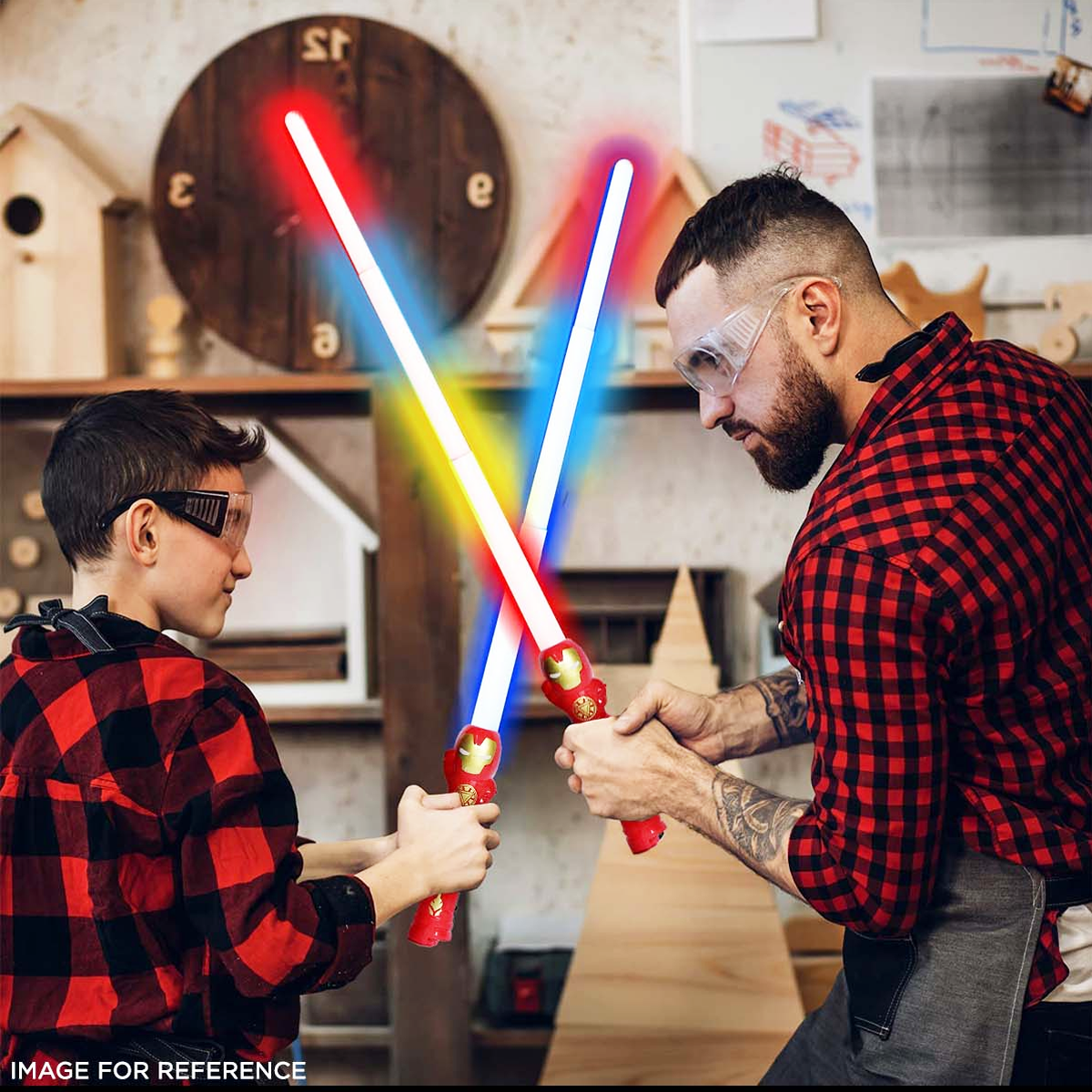Spiderm@n Character Light Saber Swords
