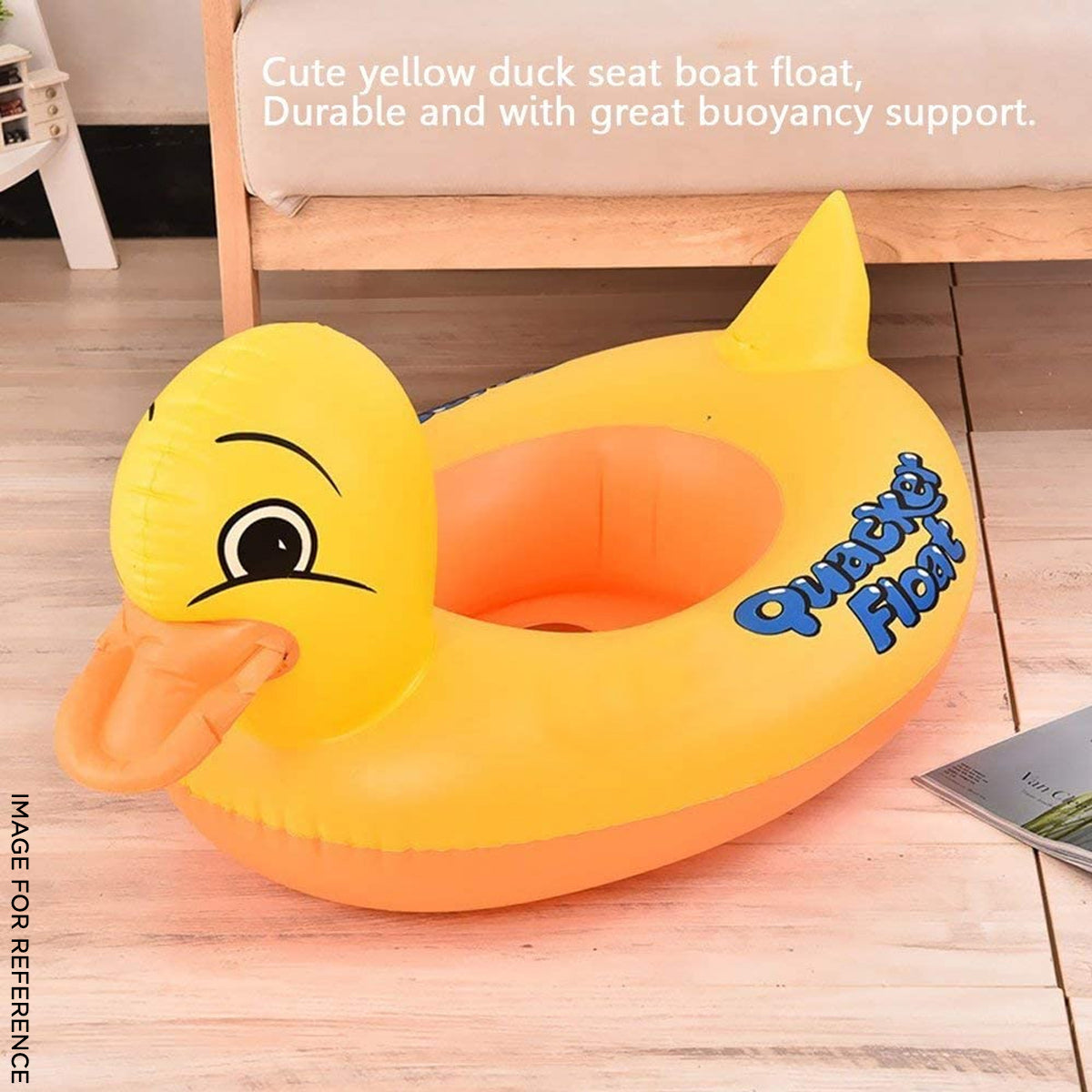 Cartoon Character Duck Float Swimming Ring Tube