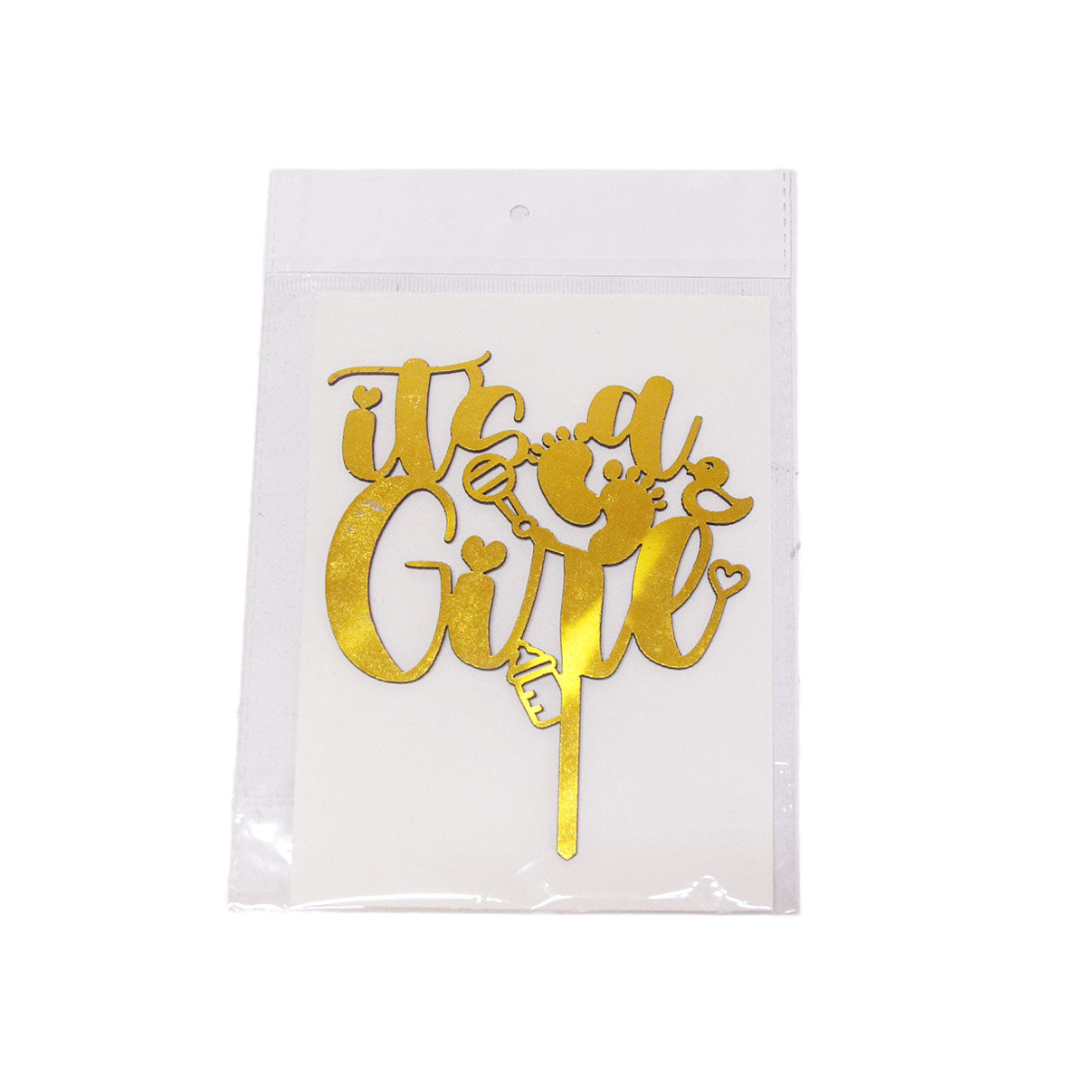 Its A Girl Cake Topper