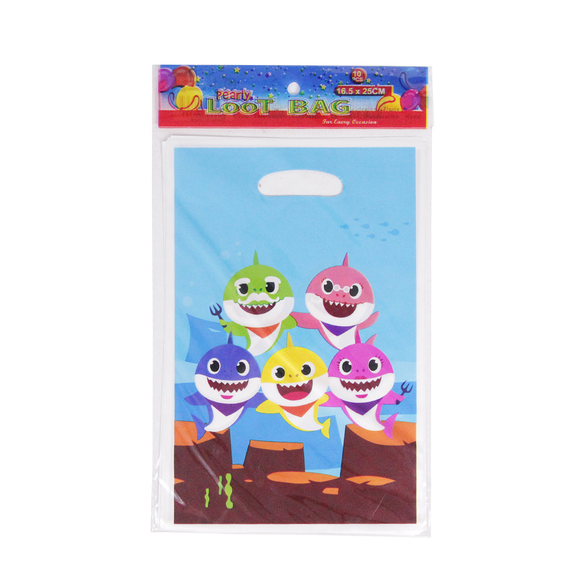 Baby Sh@rk Goodies Gift Bags - 10 Pcs