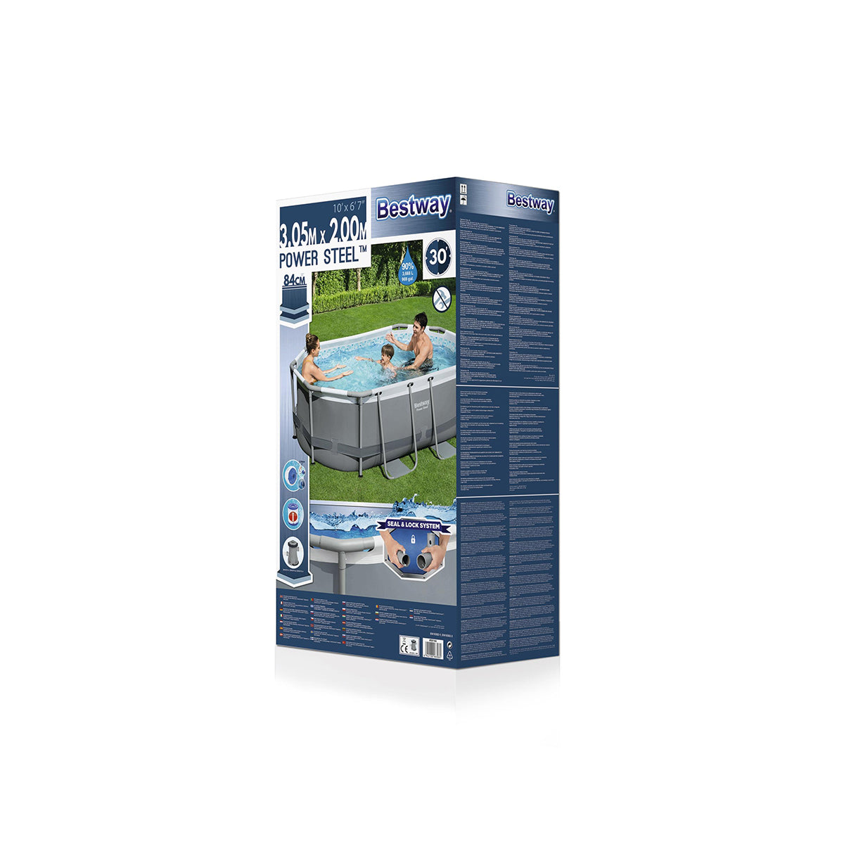Bestway Above Ground Steel Frame Oval Pool - 5614A