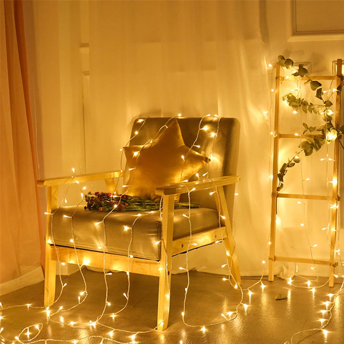 6M/ 20 FT Warm White Color Fairy LED Lights