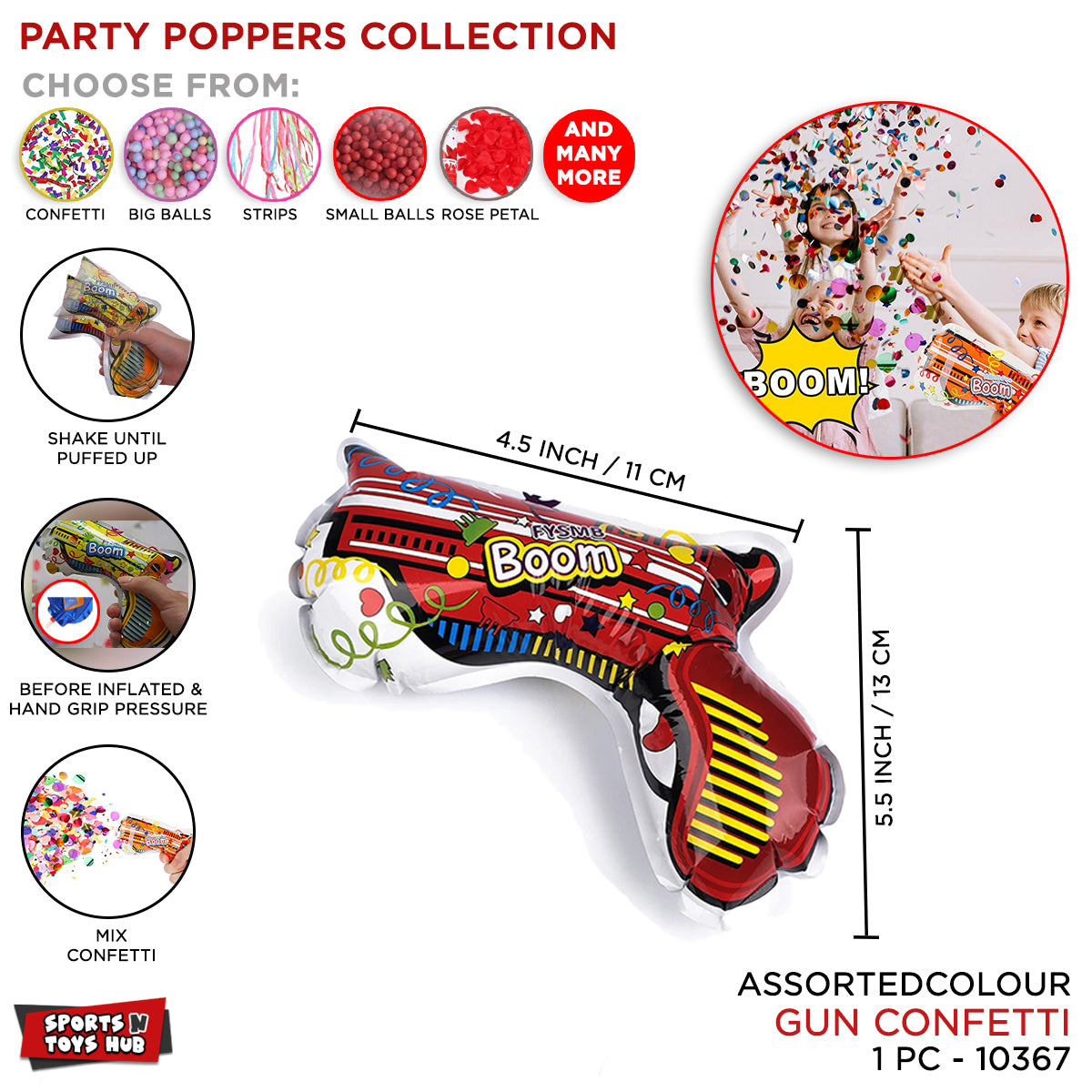 Party Poppers Collection