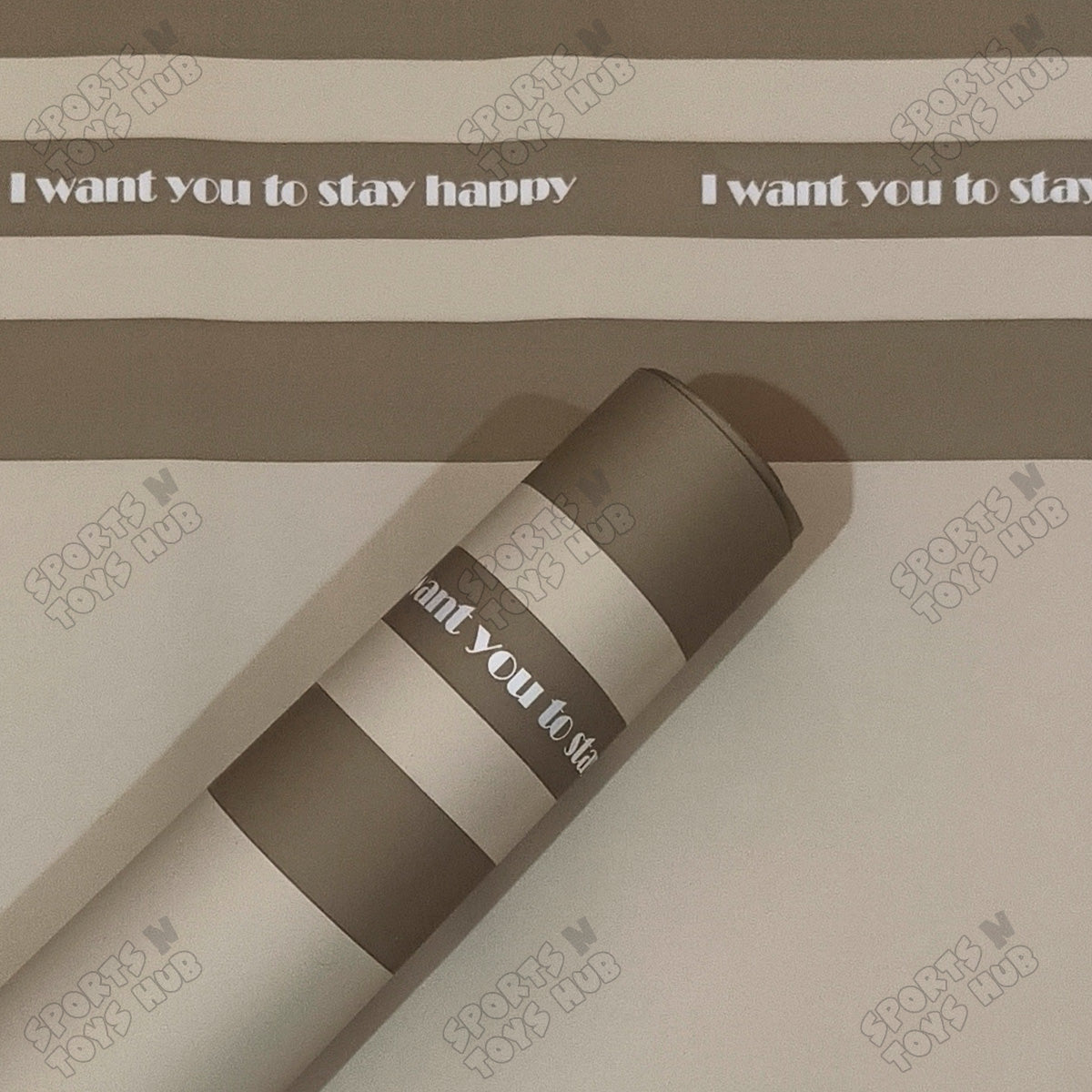 3 Stripes Gold Back Opaque Flower Wrapping Bouquet Sheets