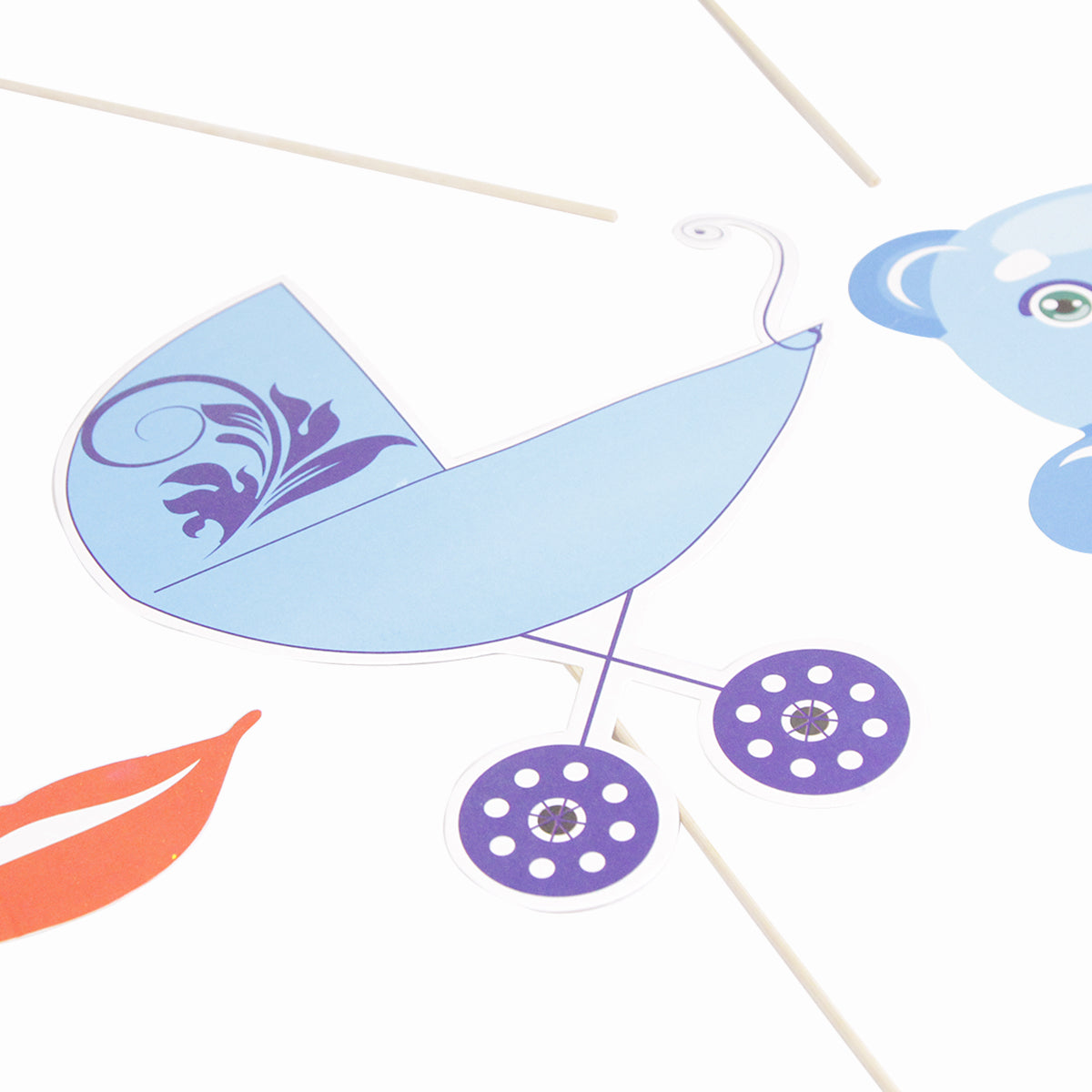 Its a Boy Photo Props - 22 Pcs