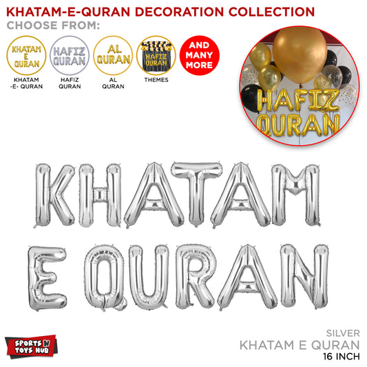 Khatam - e - Quran Foil Letter